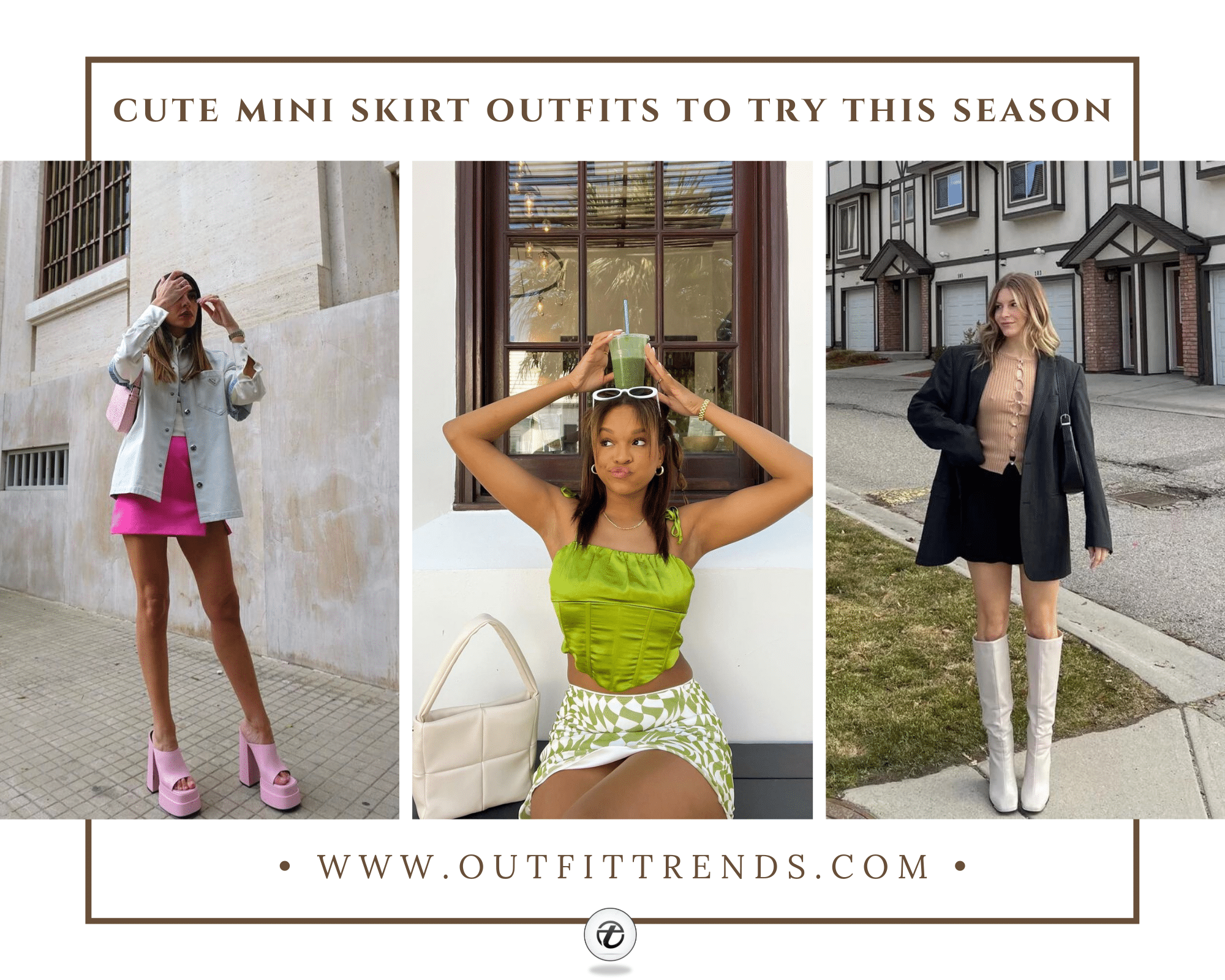 How to Wear Mini Skirts For Chic Summer 