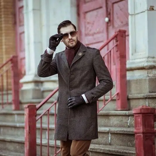 Gloves Outfits for Men - 16