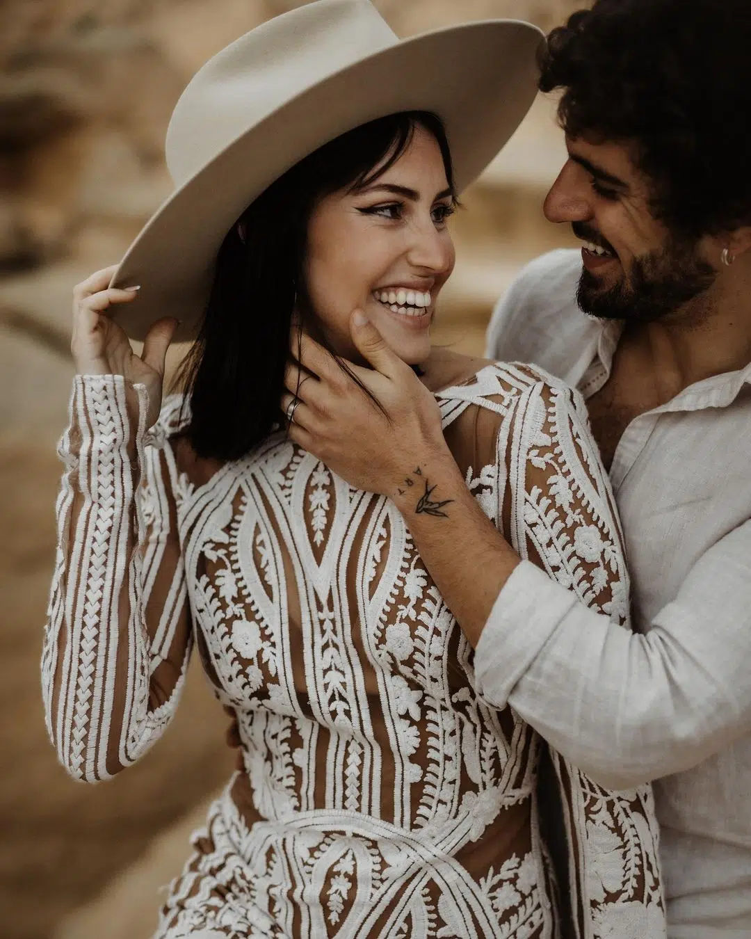 bridal boho makeup