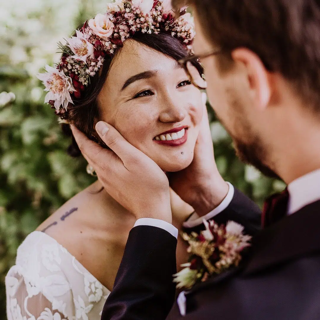 bridal boho makeup