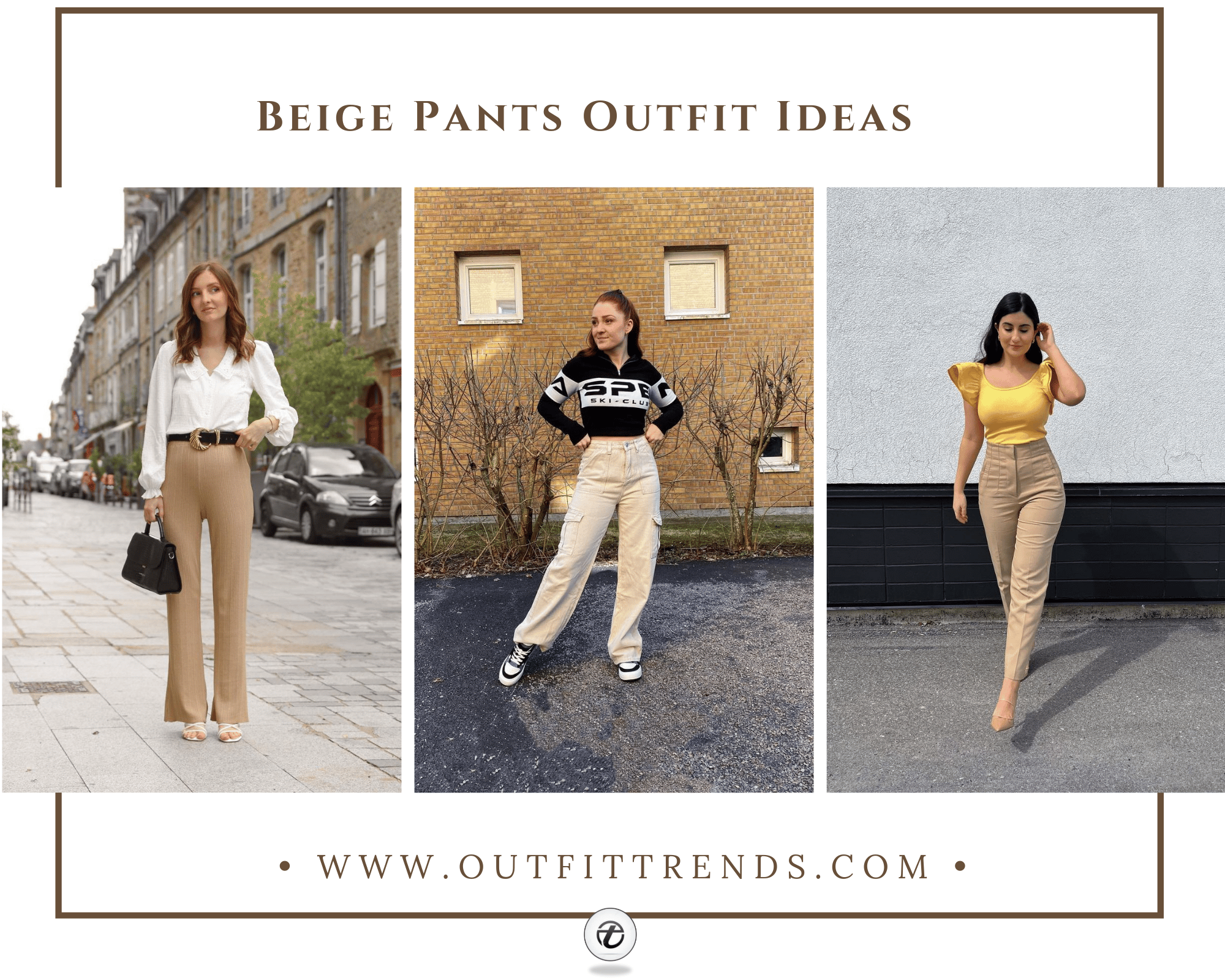 Women´s Beige Pants | Explore our New Arrivals | ZARA United States
