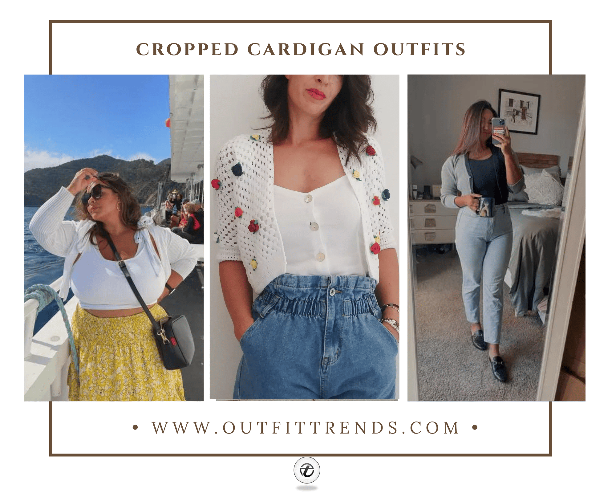 20 Cropped Cardigan Outfit Ideas And Styling Tips