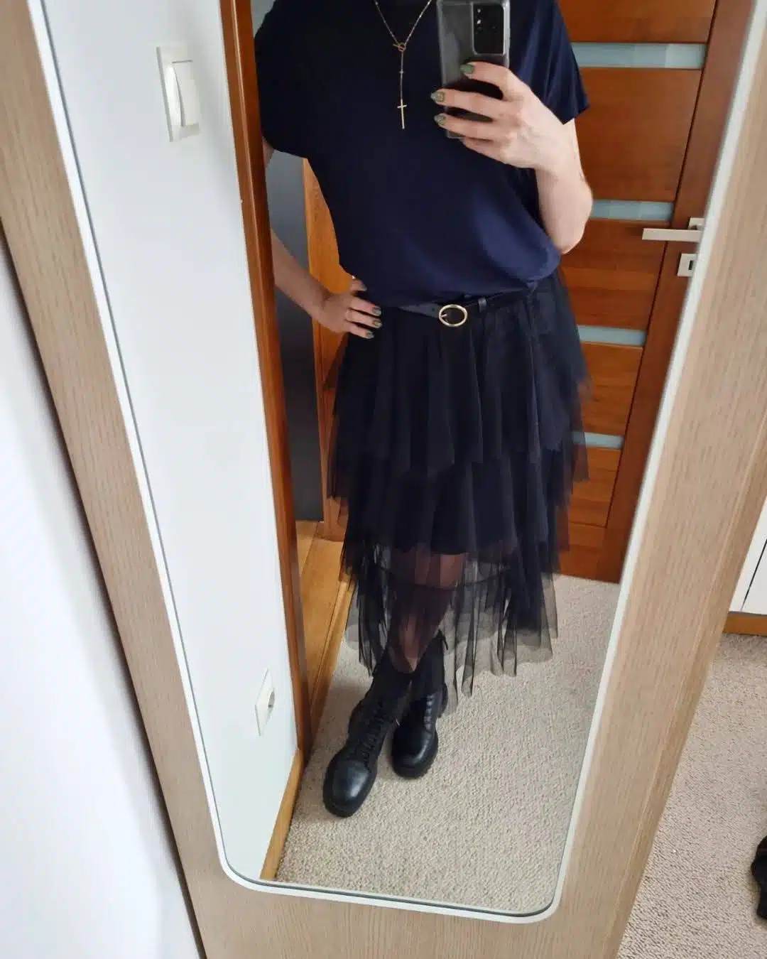 Black and navy outfit8