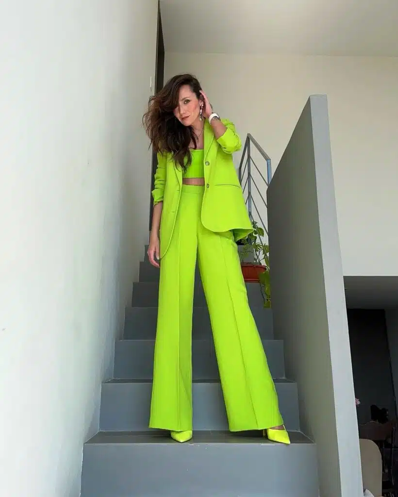 Lime green outfit ideas