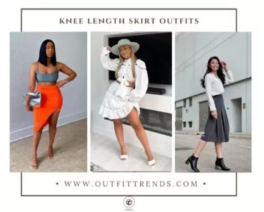 22 Knee Length Skirt Outfit Ideas with Styling Tips