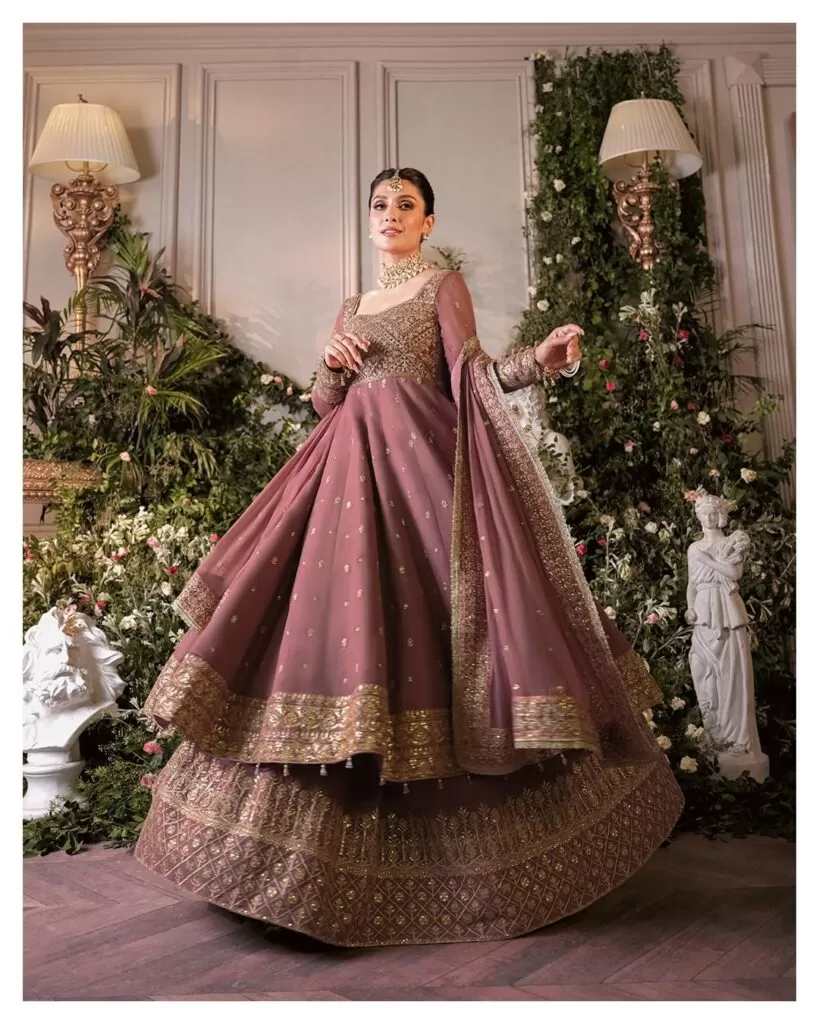 Lehenga with long kurta