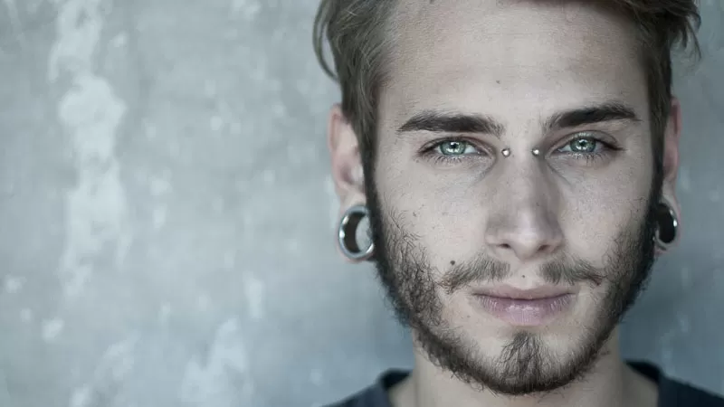 men nose piercing ideas