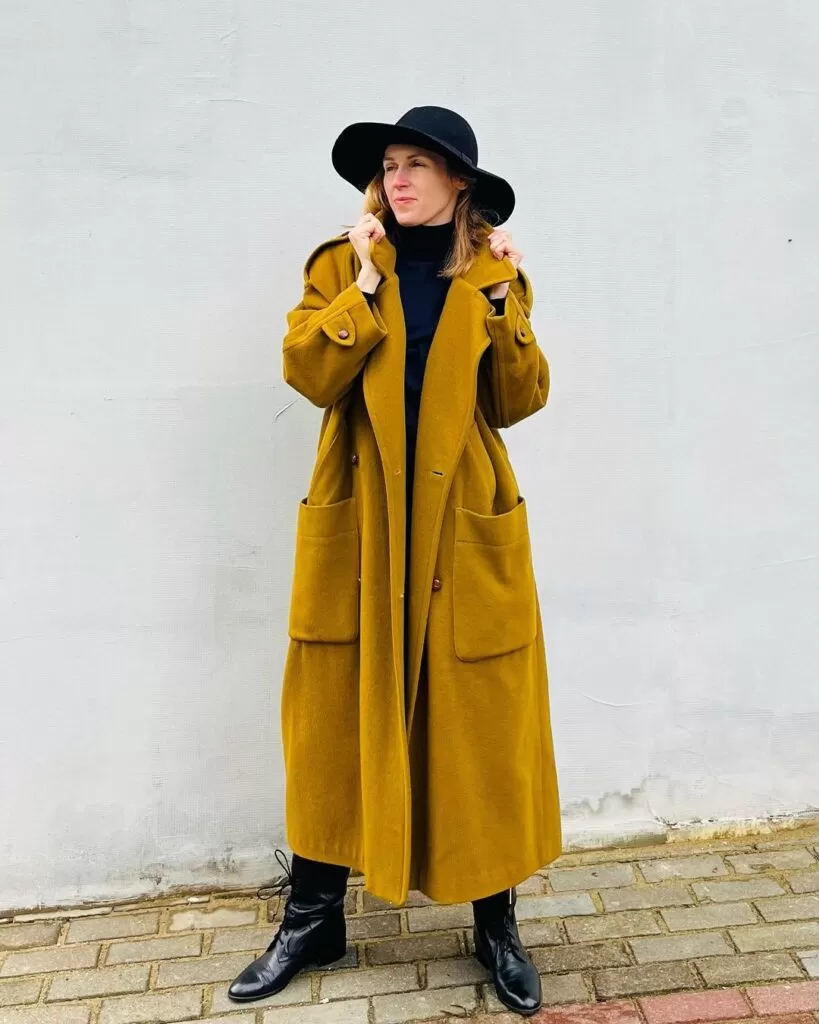 long wool coat outfits