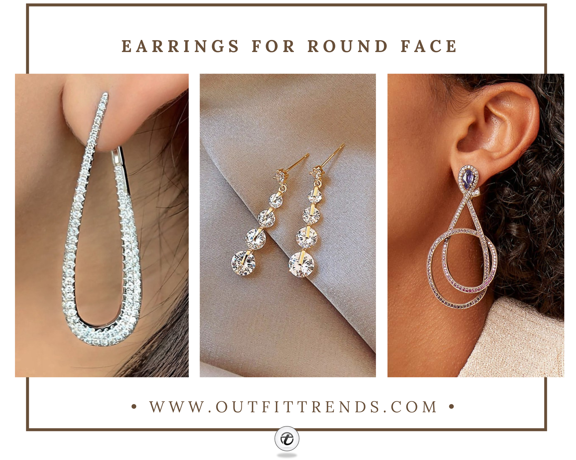 How to Look Stylish  The Right Earrings for Your Face Shape 