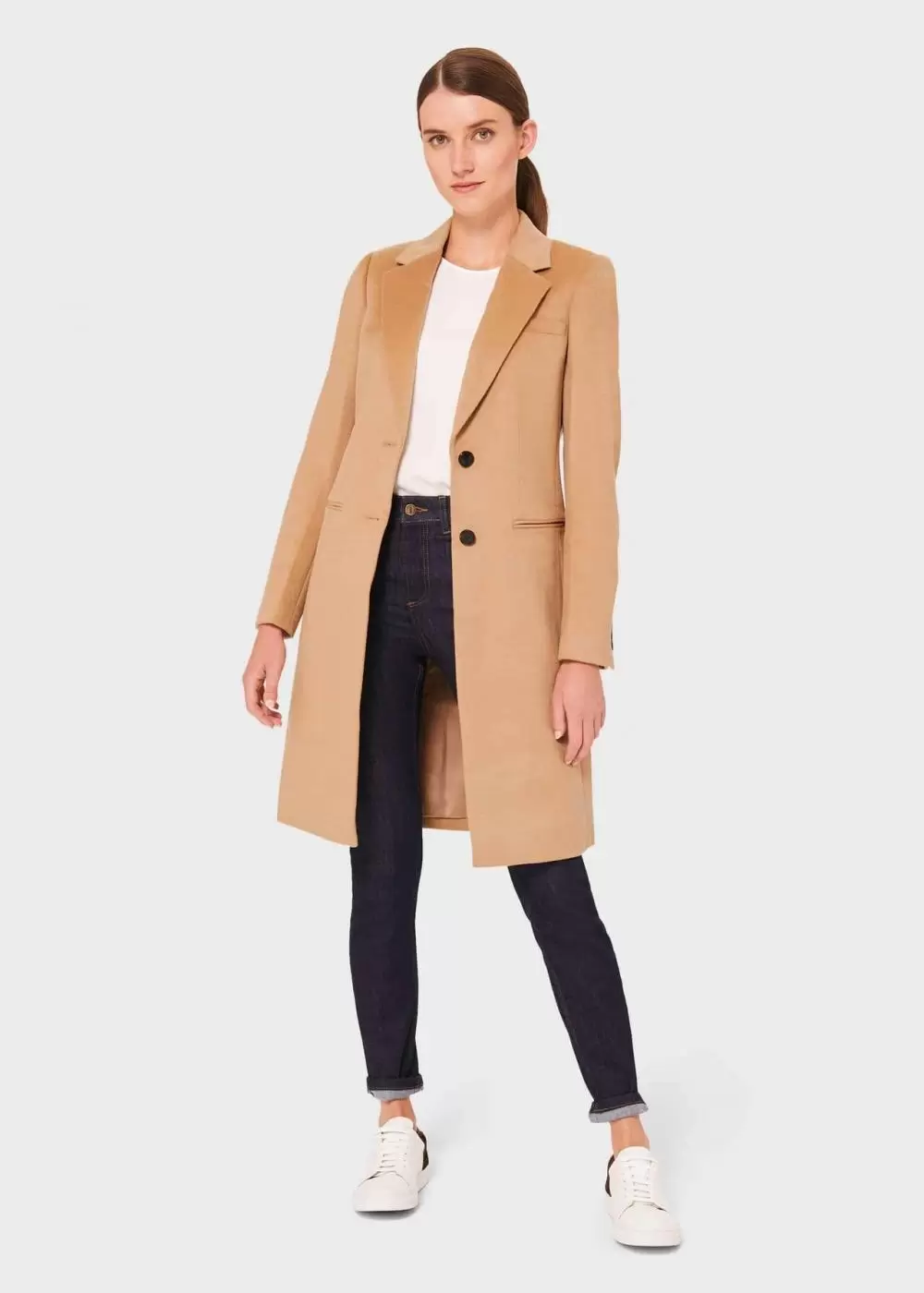 long wool coat outfits