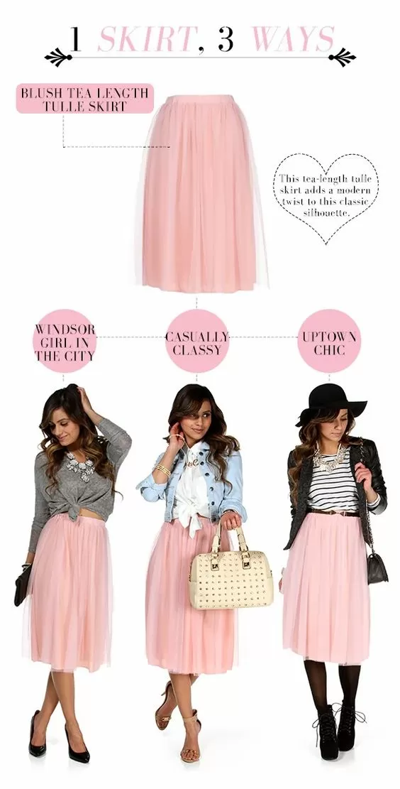 how to style a tulle skirt