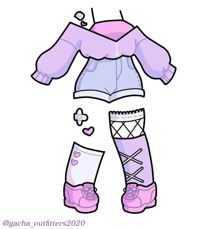 gacha life outfits for girls 11